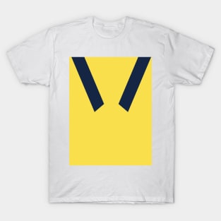 Tottenham 1978 Yellow and Navy T-Shirt